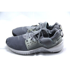 Nike Free Metcon 2 Running Shoes Mens Size 9 Gray White Weightlifting AQ8306-003